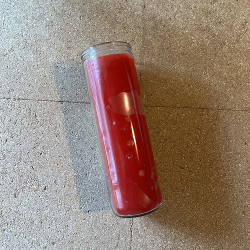 Religious style glass - religious, jar