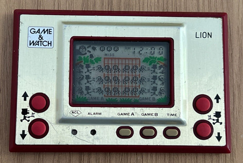 Nintendo game and - nintendo, lion