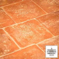 Red Floor Tile 12" x 12" Handmade Pamment (sample or single brick purchase)