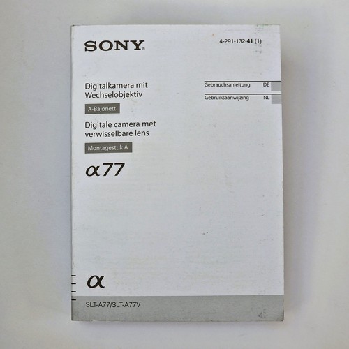 Sony alpha a77 - sony, original