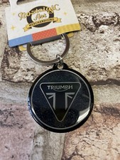 Triumph Logo Keyring, Epoxy on