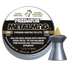 JSB Diabolo Predator Metalmag Pellets .22 5.50mm Hunting Air Rifle Gun 200