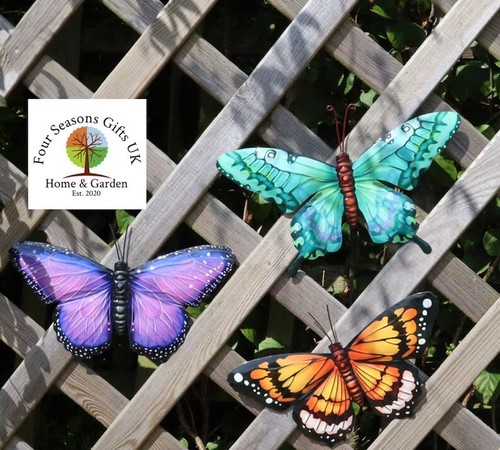 Set butterfly garden wall - of,