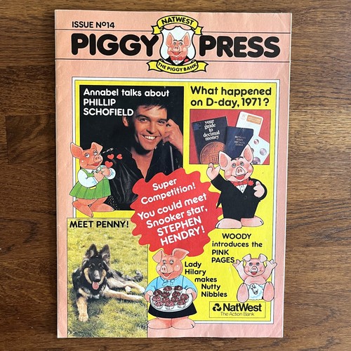 Vintage 1980 piggy press nat - 1980's,