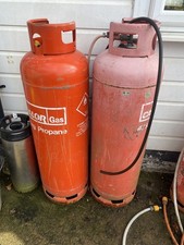 Calor Gas Bottle 47kg EMPTY x2