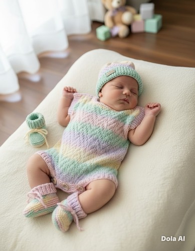 Neptune romper knitting - “neptune”,