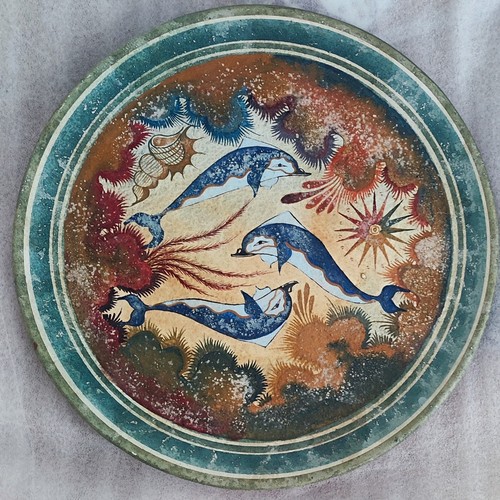 Minoan dolphins knossos - minoan,