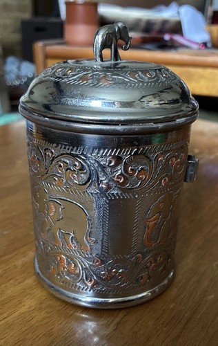 Vintage etched metal - vintage,