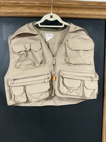Orvis men tan fishing vest - orvis,