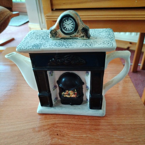 Swineside teapottery fireplace - teapottery,