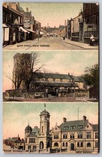 Postcard Great Harwood, Queen Street Parish Church Mercer Memorial B236