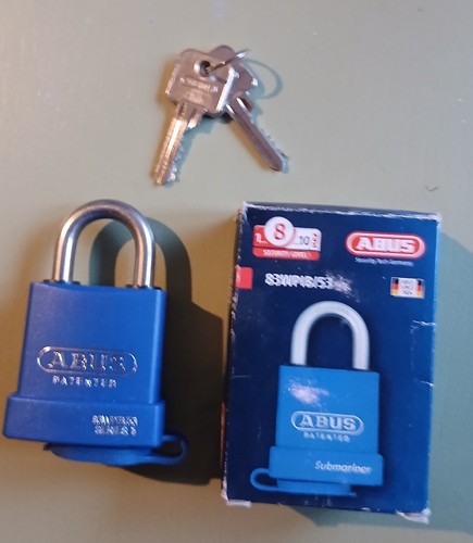 Abus padlock - (submariner),