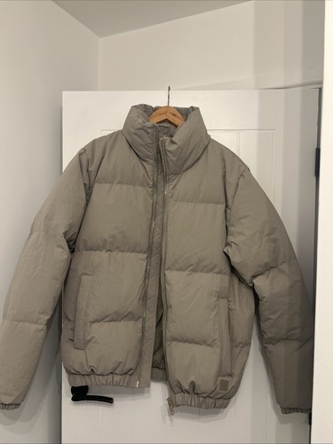 Zara men puffer jacket - zara, beige
