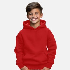 Kids Plain Hoodie Jumper