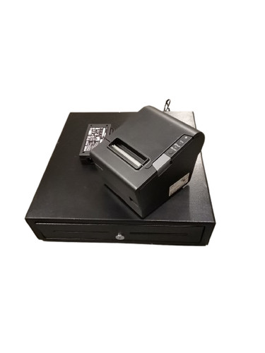 Receipt till printer and cash - till,