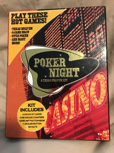 Poker night unused opened - "poker, night"