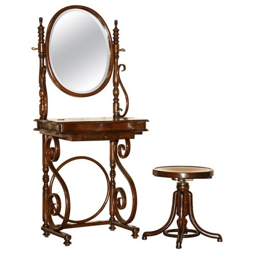 Fine victorian bentwood thonet - bentwood,