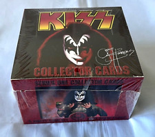 KISS Trading Cards Series 1 SEALED BOX 36 Packs 1st Print 1997 GENE & Foil cards