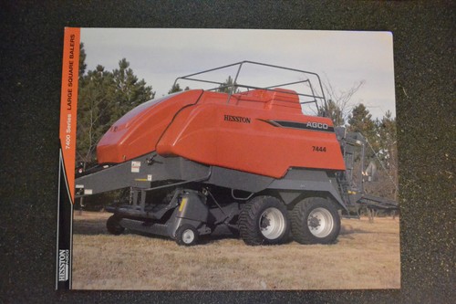 Hesston agco brochure - brochure, 7400