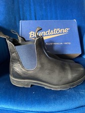 Blundstone #1917 Boots Black /Blue Uk 9.5 (10) Eu 43.5 RRP £175