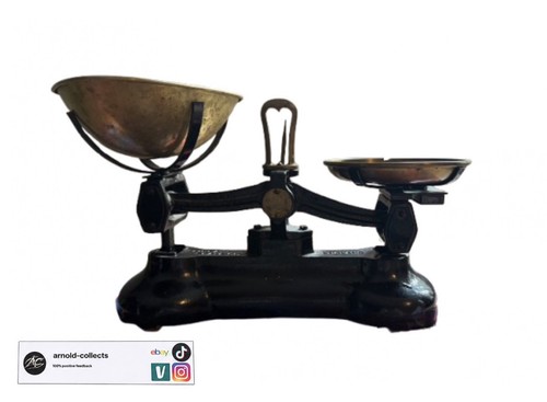 Vintage libra scale brass - libra, &