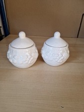 2 X Rayware White Ceramic