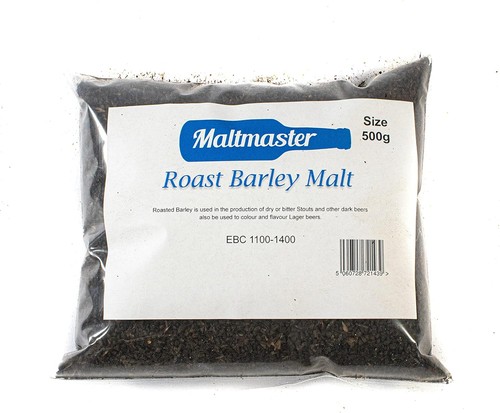 Crushed roast barley malt - barley,