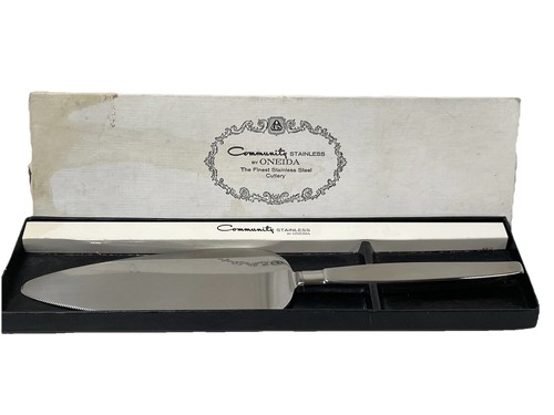 Stainless steel pie server - steel,