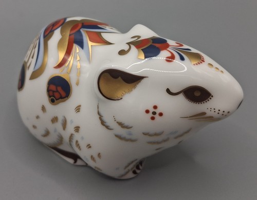 Royal crown derby paperweight - crown,