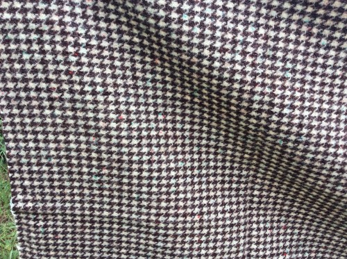 Harris tweed houndstooth wool - tweed,