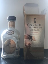 Cardhu Gold Reserve Single Malt Scotch Whisky - Empty Bottle & Box 70 Cl