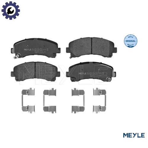 Brake pad set disc - set,