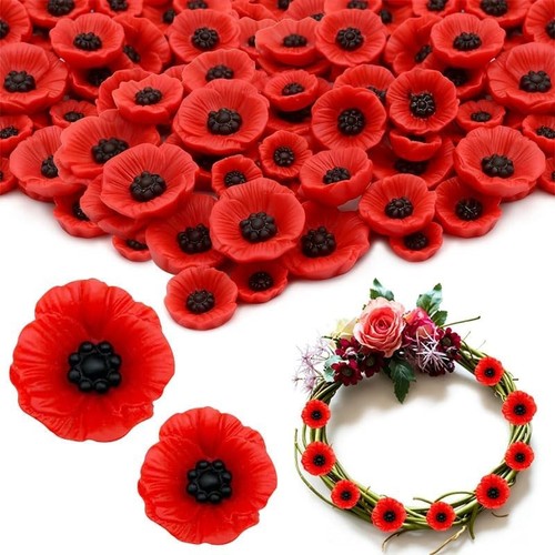 Beautiful count faux poppy - beautiful,