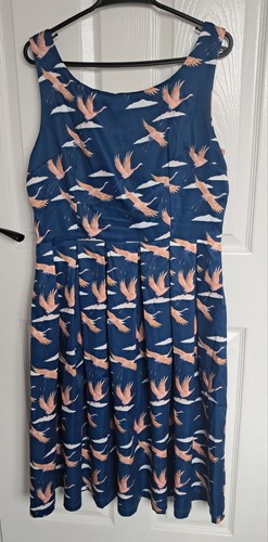 Lindy bop blue bird print - lindy,