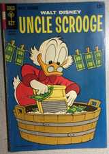 UNCLE SCROOGE #72 (1967) Gold