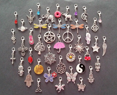 Clip dangle charms - clip,