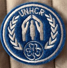 UNHCR GIRLGUIDE BADGE -