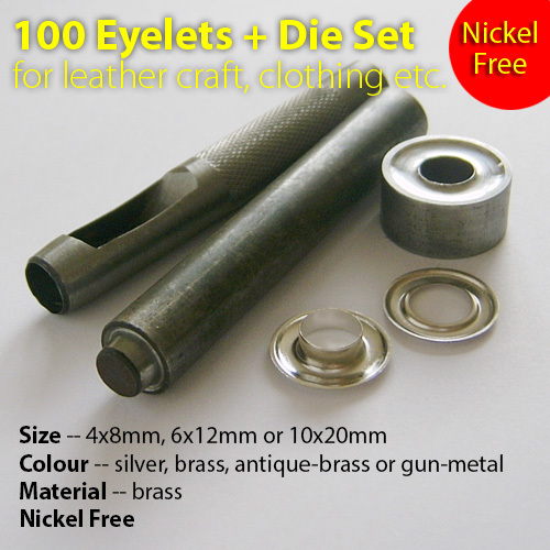 100 eyelets punch die - punch, tool