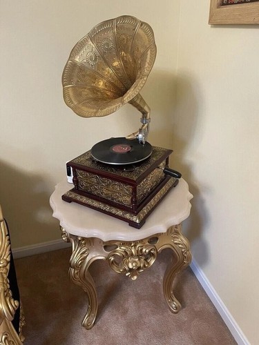 Hmv gramophone wind vintage - hmv, wind-up