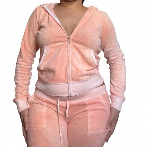 Peach juicy couture tracksuit - peach,