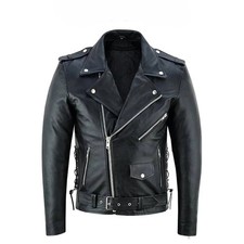 Men’s Black Genuine Buffalo