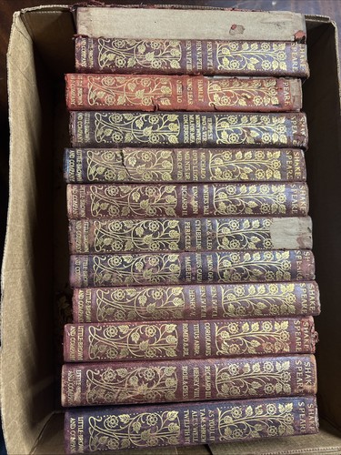 Antique shakespeare books - antique, 12