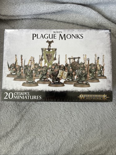 Skaven plague monks plastic - plague,