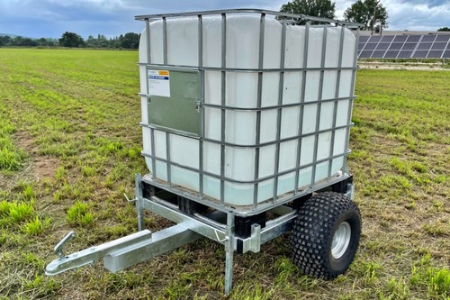 Ibc water bowser trailer with - trailer,