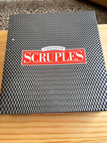 Question scruples board - question,