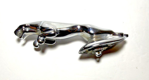Jaguar hood ornament - jaguar, chrome