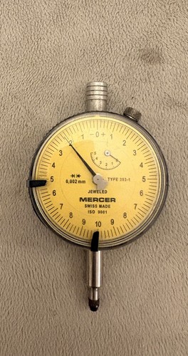 Mercer jeweled 253 - -1, dial