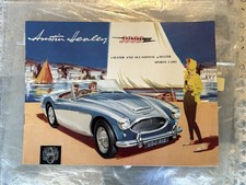 🔥🇬🇧🚗 Austin Healey 3000-2 Seater and 4 Seater Sports Car Brochure