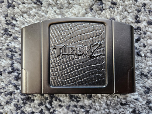 Turok silver metal n64 - turok,