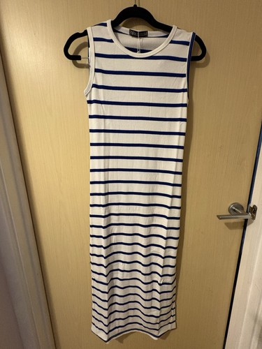 Zara maxi dress blue - dress, and